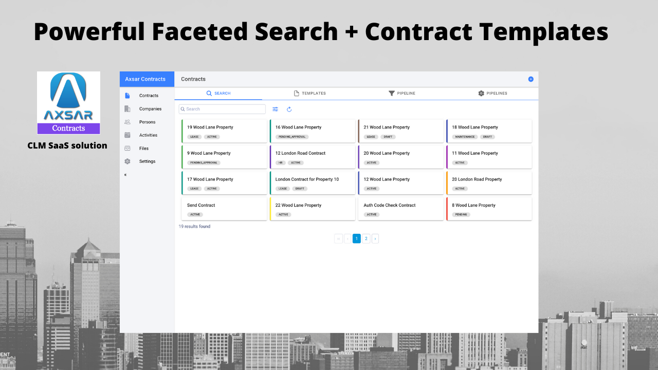 screenshot of Axsar Contracts